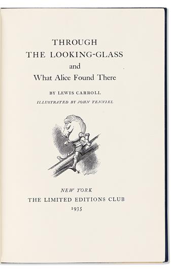 Carroll, Lewis (1832-1898) Alice's Adventures in Wonderland & Through the Looking-Glass. , Each Signed by Alice Hargreaves.